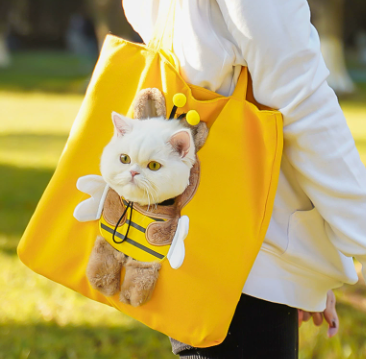 便捷式宠物猫单肩包