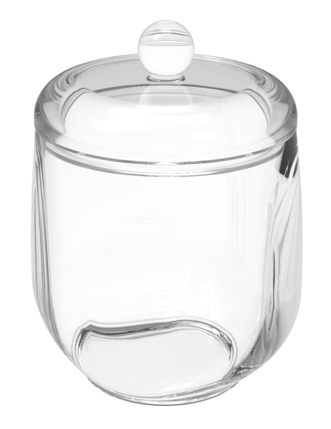 收纳罐套装 Clear Holder Storage Acrylic Cotton Swabs & Ball Holder Set