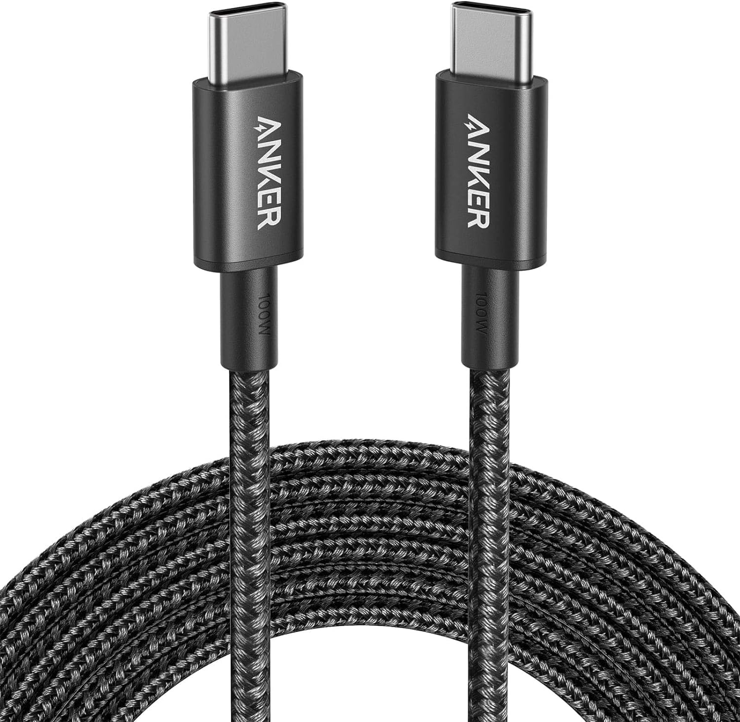 USB C Cable 100W 10ft, USB C to USB C Cable USB 2.0, Type C Charging Cable Fast Charge, Compatible with iPhone 15/15 pro, MacBook, iPad, Samsung Galaxy S23, for Home and Daily Use