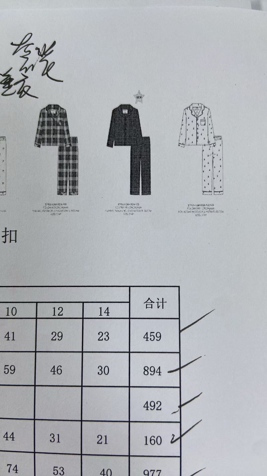 儿童睡衣套装