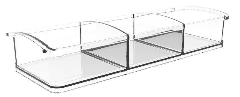 1131(3A)收纳盘 Clear Acrylic Tray / Storage / Organizer / Holder 3A