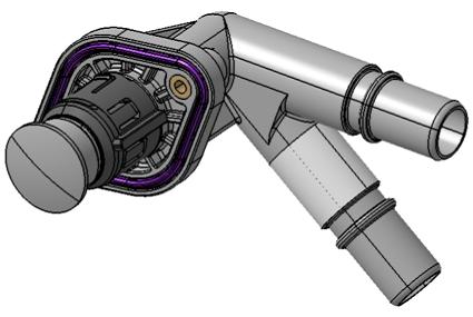 接头Passthrough  -  Passthrough - connector VDA NW16/SAE18.9