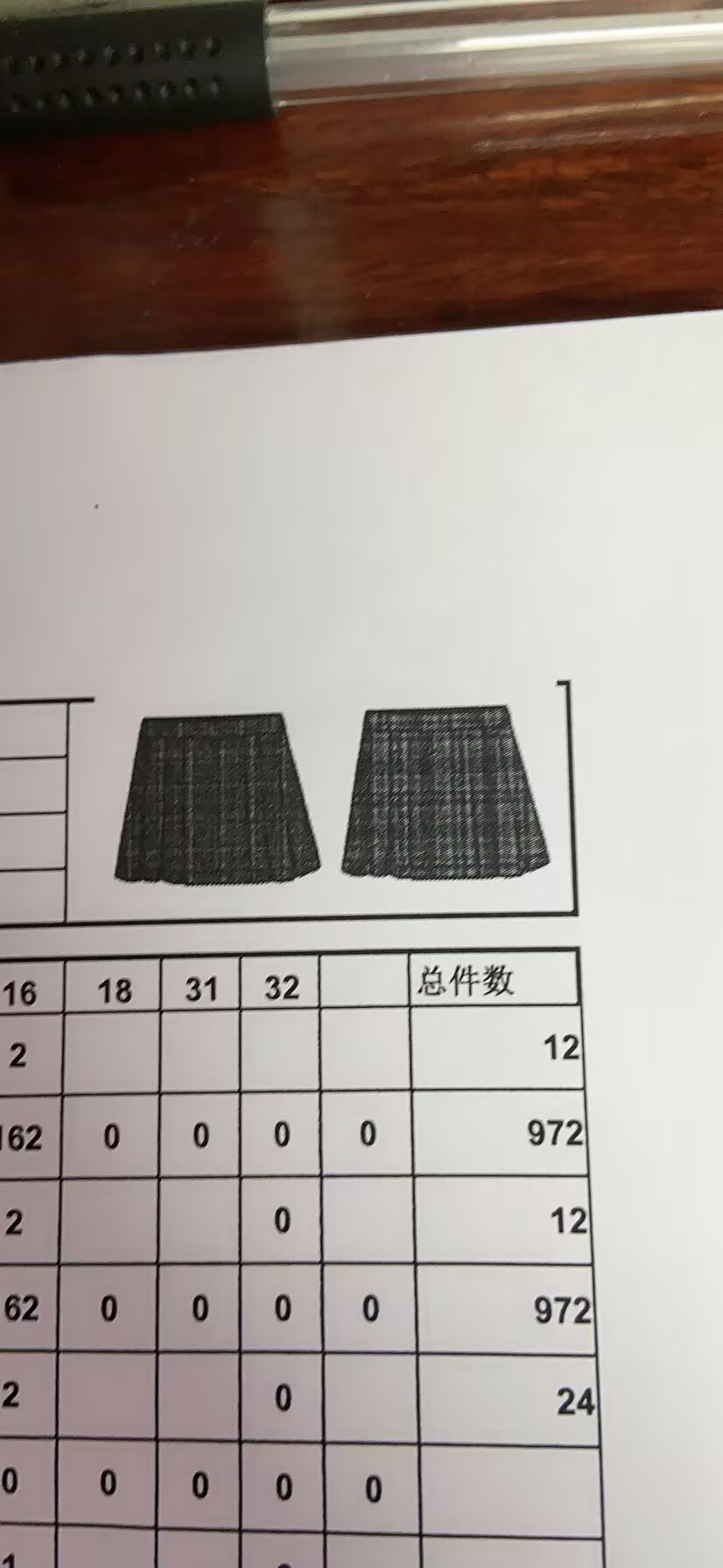 女式短裙