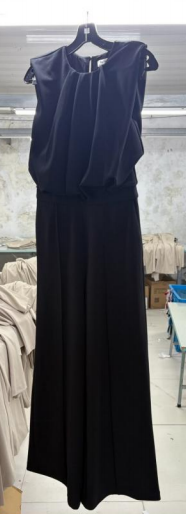 化纤制女式针织连体裤