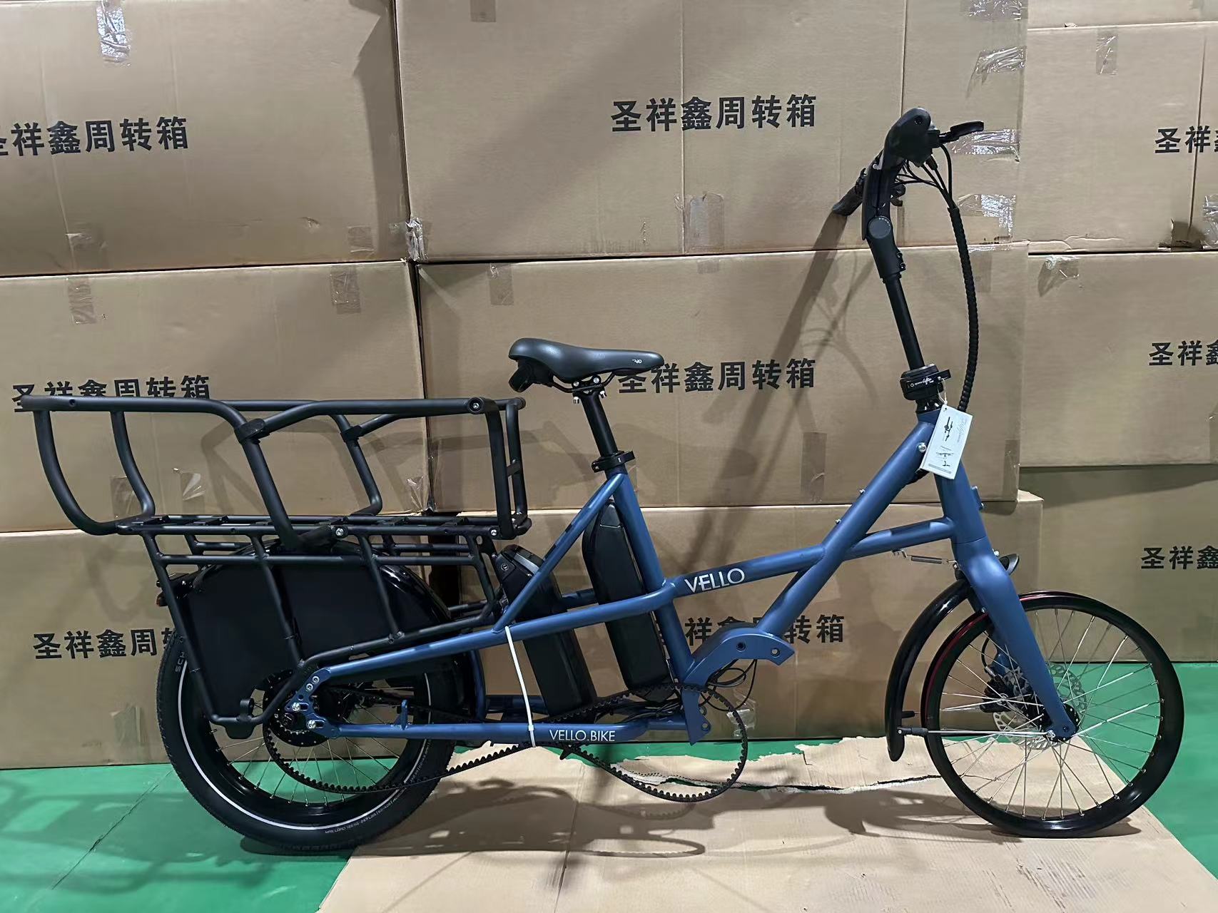 两轮载货自行车