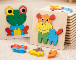Toy puzzle board