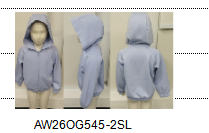 女大童针织开襟衫