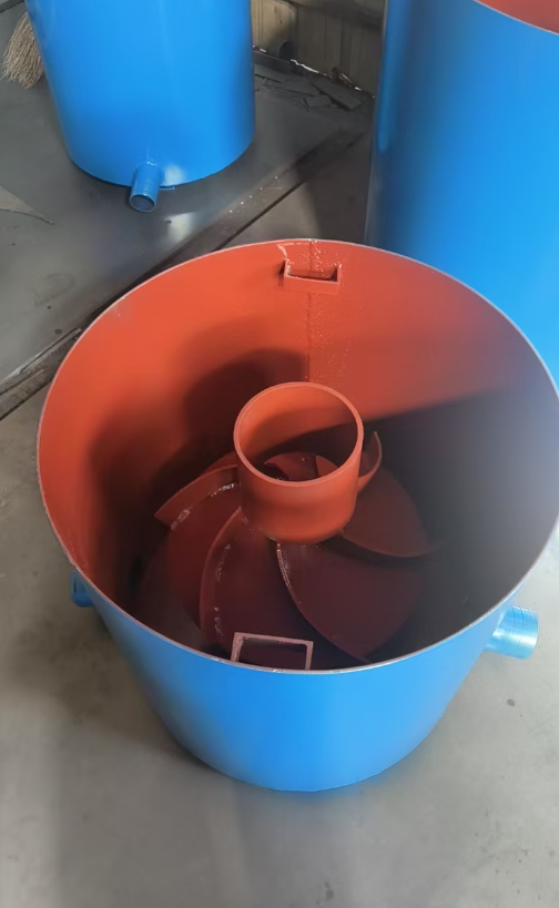 矿浆分料筒