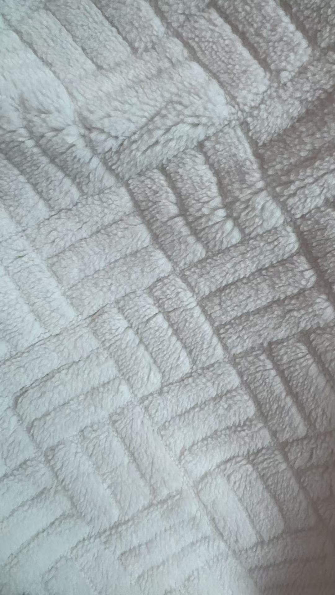 舒棉绒提花