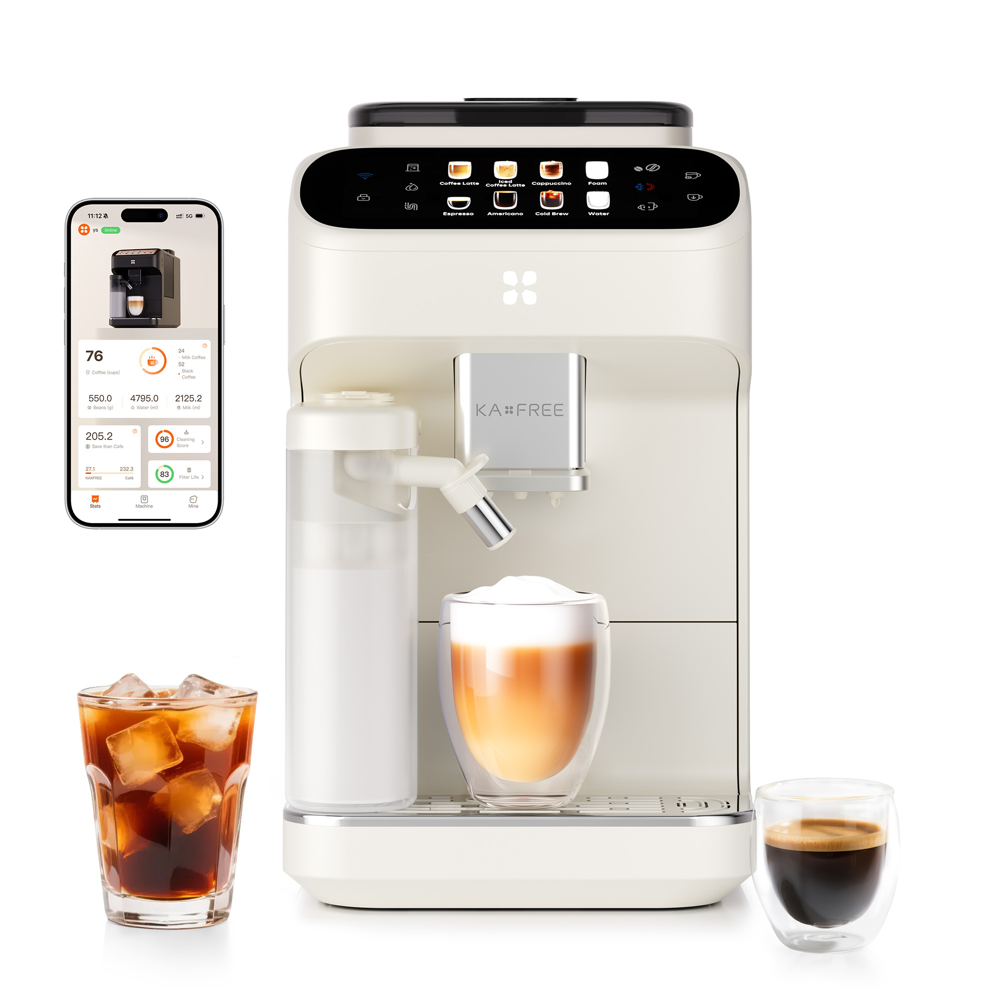 SF1 Pro Intelligent Fully Automatic Coffee Machine