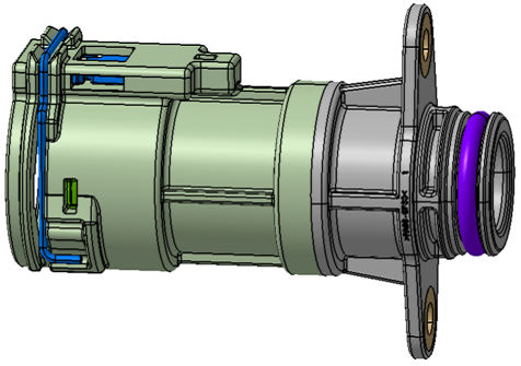 接头Shutoff  -  VDA -  shut off indicator NW12-180°