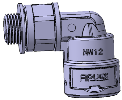 接头FIP LOCK  -  FIPLOCK Component 90°