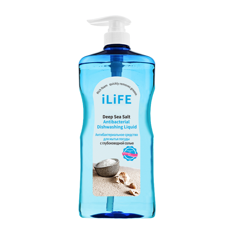爱生活深海盐除菌洗洁精/1.25kg/英俄版