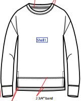 WOMENS PRIMA LUXE LONG SLEEVE CREW TOP