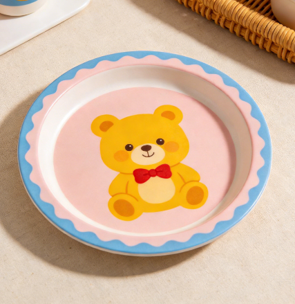 小熊餐盘