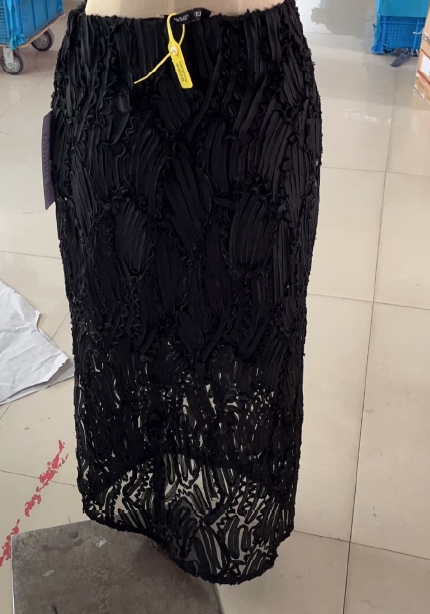 合纤制女式针织裙子