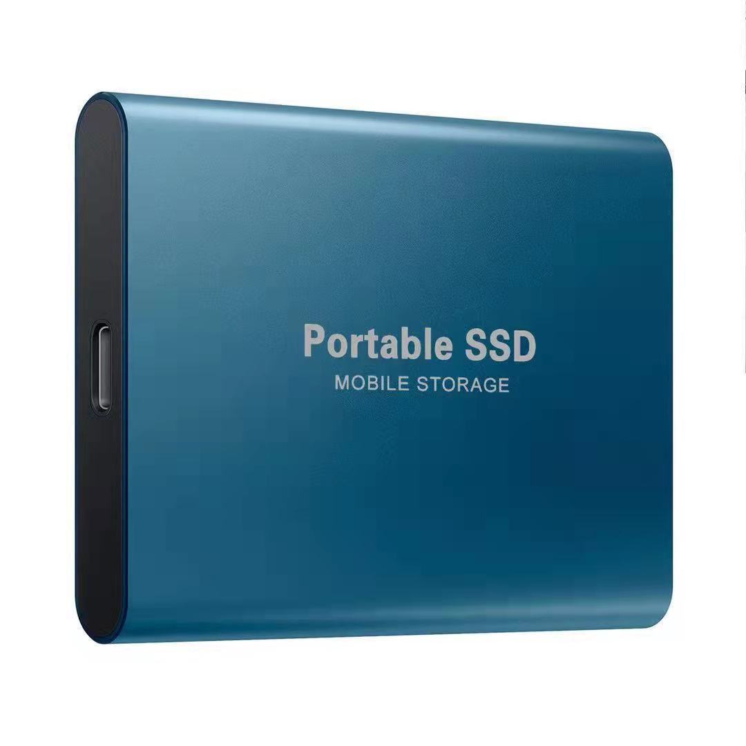 跨境ssd移动固态硬盘大容量2t1t金属usb3.0便携外置固态硬盘批发