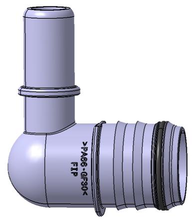接头  -  SAE - male connector 15.82-90°