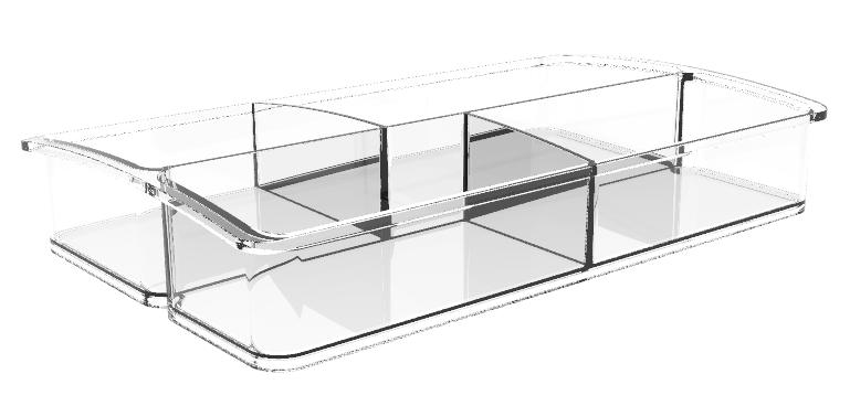 1135(4A)收纳盘 Clear Acrylic Tray / Storage / Organizer / Holder 4A