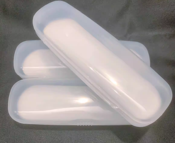 Plastic eyeglass case
