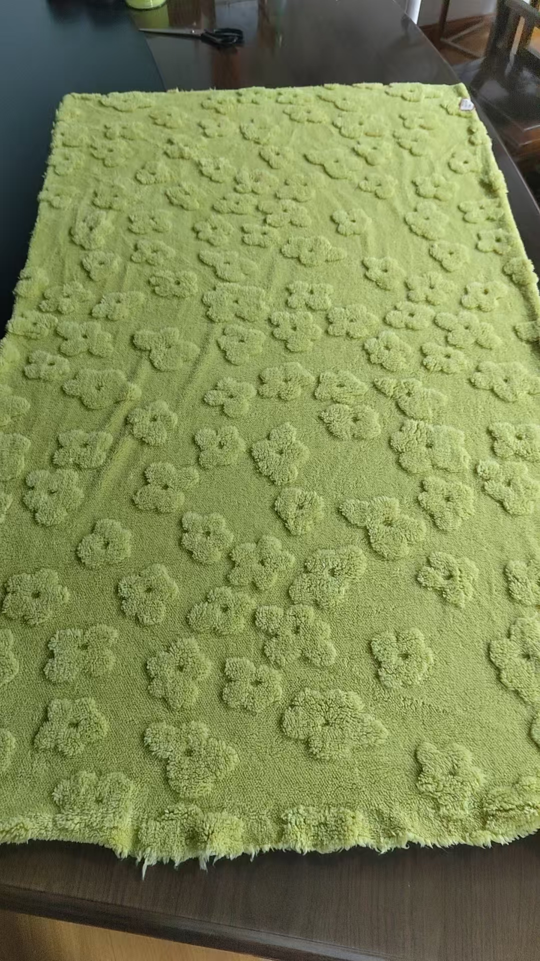 Sherpa jacquard梳棉绒提花