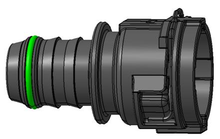 接头 VDA - connector NW12-180°