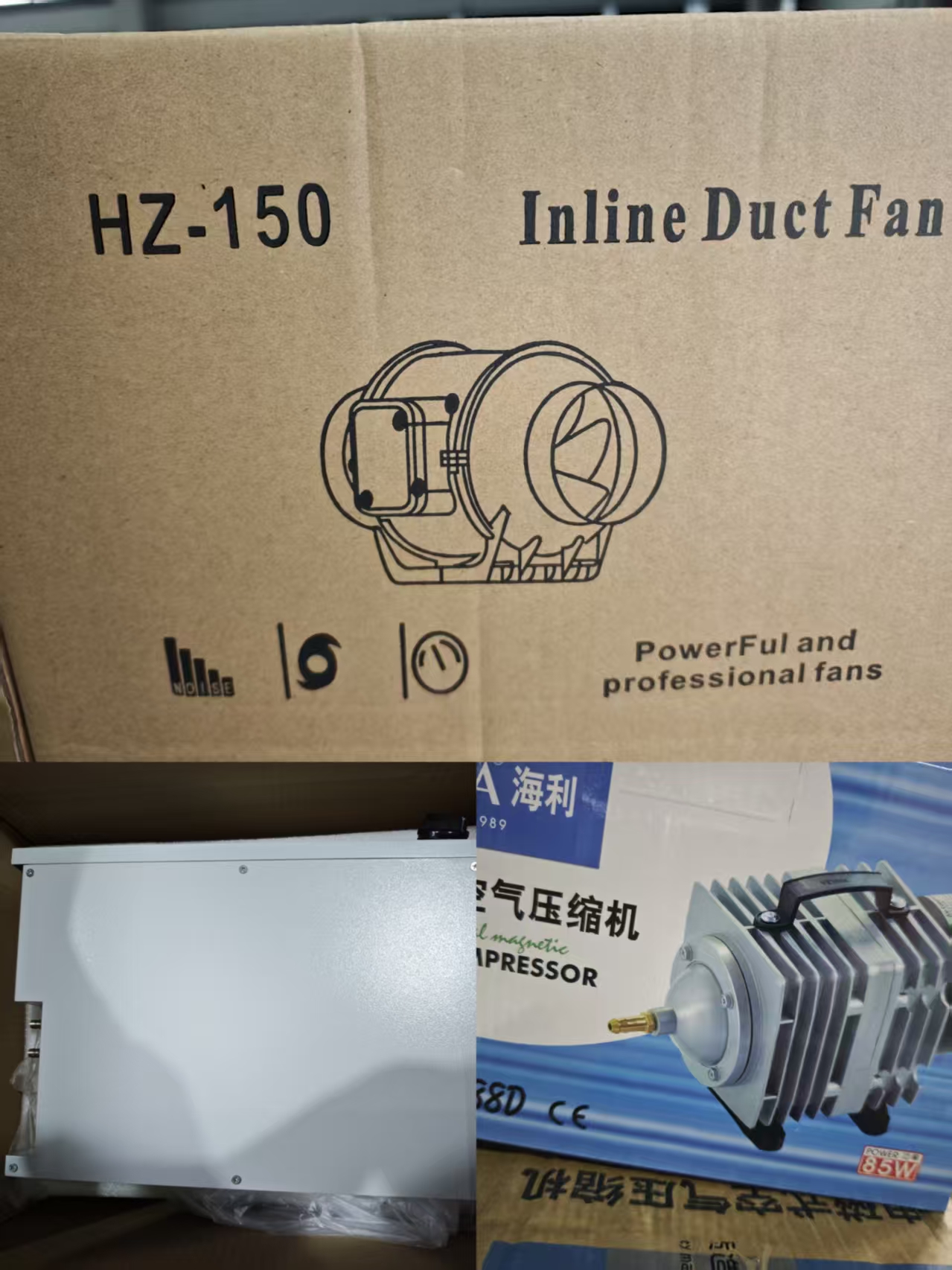 激光切割机配件（风机&水箱&空气泵）