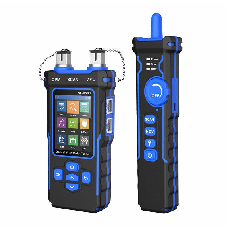 NOYAFA English NF-8508 length measuring instrument cross-border dedicated network line finder fiber red light power meter