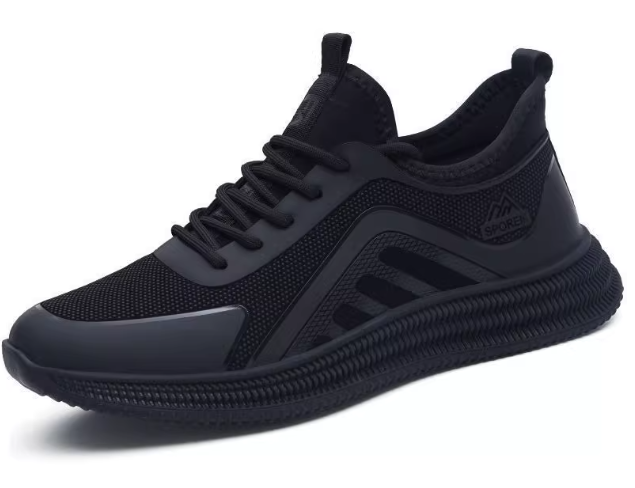 PU mesh casual shoes