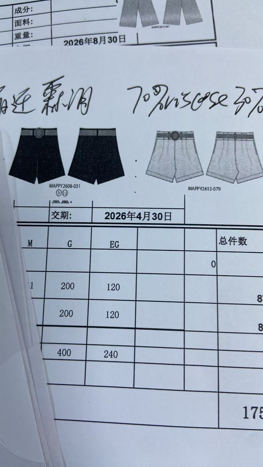 女式短裤