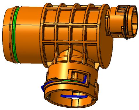 塑料扎带 - 接头T通  -  Class1 T connector G with VDA26